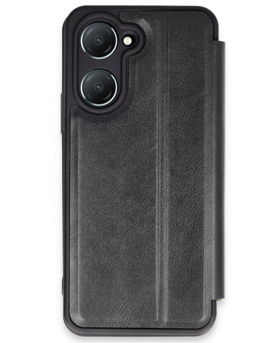 Newface Vivo Y18 Kılıf Flip Cover - Siyah