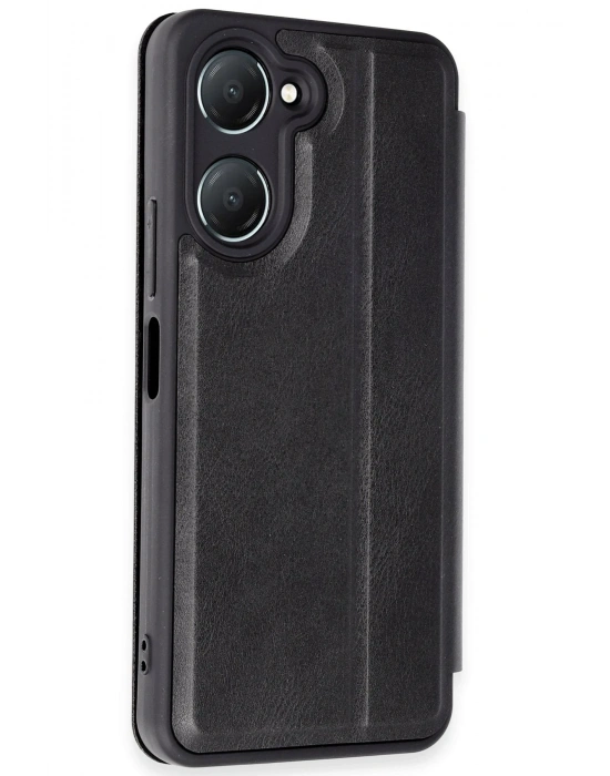 Newface Vivo Y18 Kılıf Flip Cover - Siyah