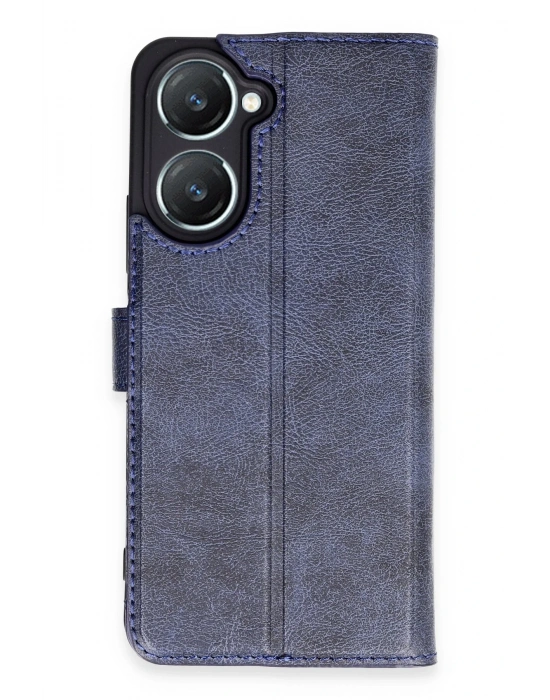 Newface Vivo Y18 Kılıf Trend S Plus Kapaklı Kılıf - Lacivert
