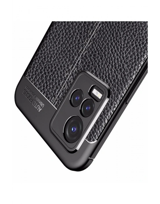 Newface Vivo Y21S Kılıf Auto Focus Kapak - Kırmızı