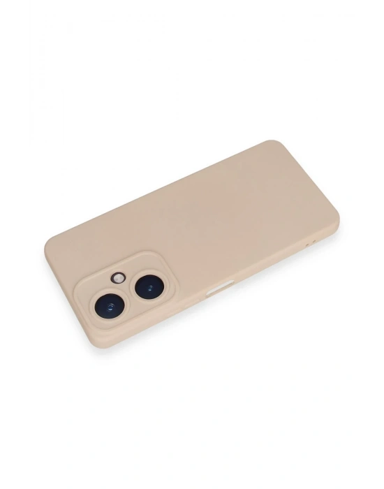 Newface Vivo Y27 Kılıf Nano içi Kadife Silikon - Pudra