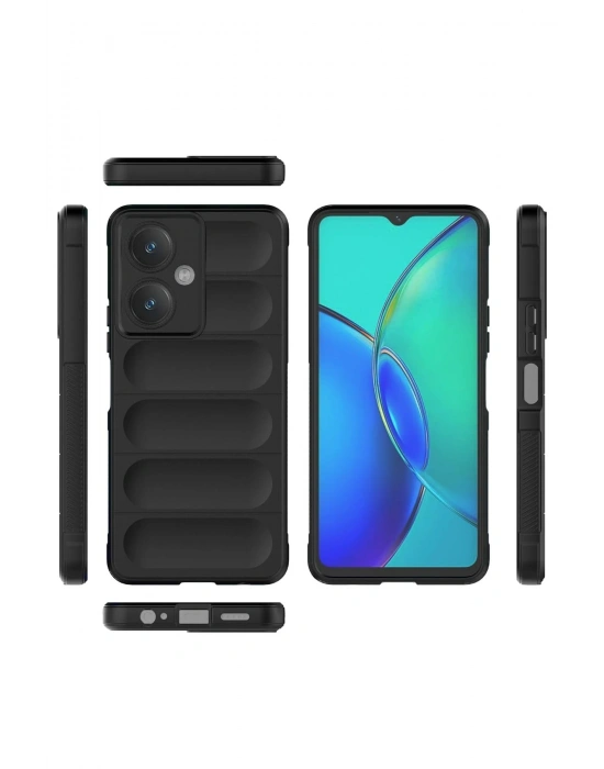 Newface Vivo Y27 Kılıf Optimum Silikon - Kırmızı