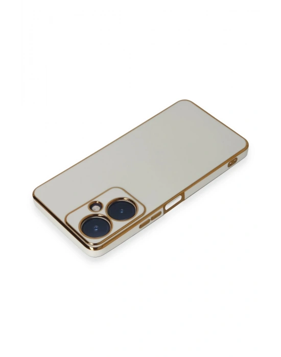 Newface Vivo Y27 Kılıf Volet Silikon - Beyaz