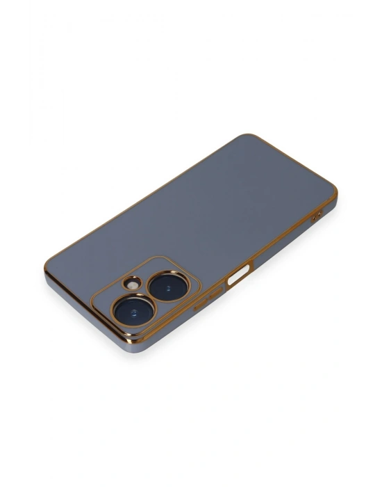 Newface Vivo Y27 Kılıf Volet Silikon - Mavi