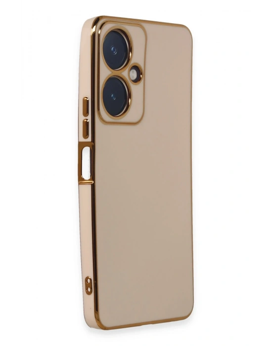 Newface Vivo Y27 Kılıf Volet Silikon - Pembe