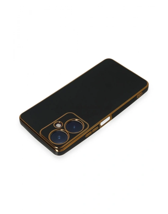 Newface Vivo Y27 Kılıf Volet Silikon - Siyah