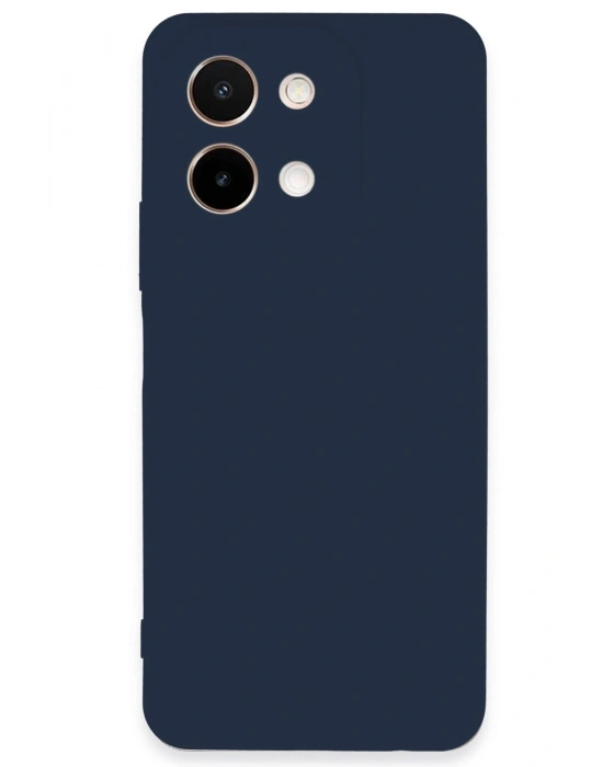 Newface Vivo Y28 Kılıf First Silikon - Lacivert