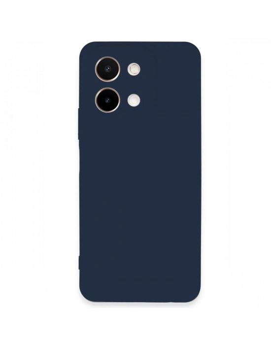 Newface Vivo Y28 Kılıf First Silikon - Lacivert