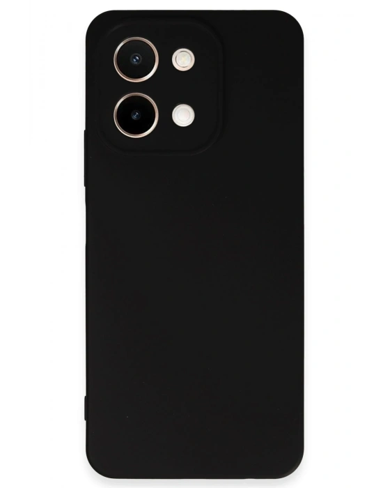 Newface Vivo Y28 Kılıf First Silikon - Siyah