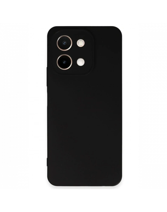 Newface Vivo Y28 Kılıf First Silikon - Siyah