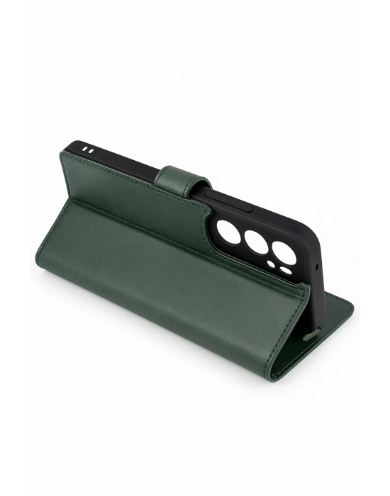 Newface Vivo Y28 Kılıf Trend S Plus Kapaklı Kılıf - Taba