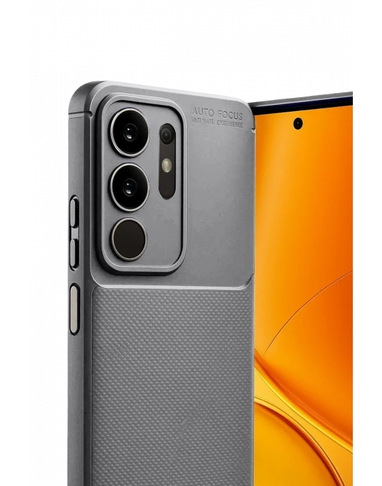 Newface Vivo Y29 4G Auto Focus Karbon Kapak - Gri