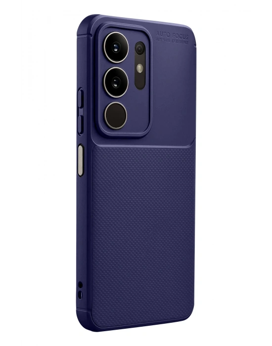 Newface Vivo Y29 4G Auto Focus Karbon Kapak - Lacivert