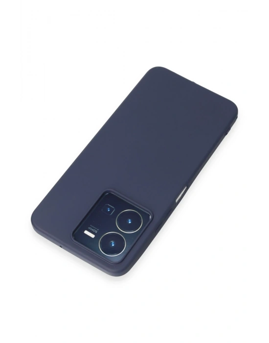 Newface Vivo Y35 Kılıf First Silikon - Lacivert