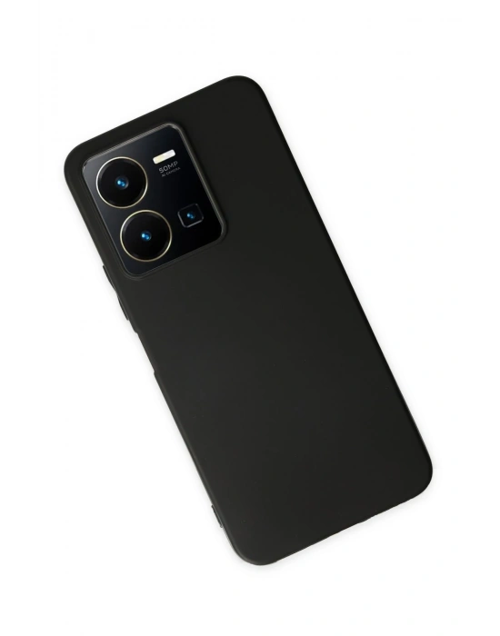 Newface Vivo Y35 Kılıf First Silikon - Siyah