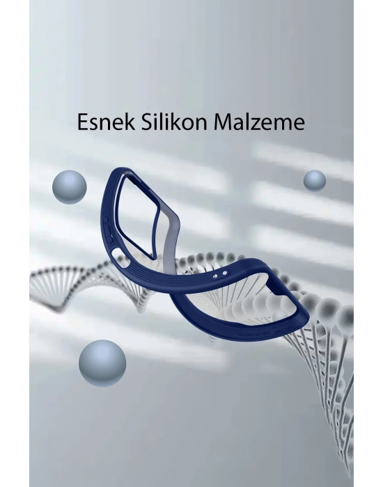 Newface Vivo Y35 Kılıf Platin Silikon - Yeşil