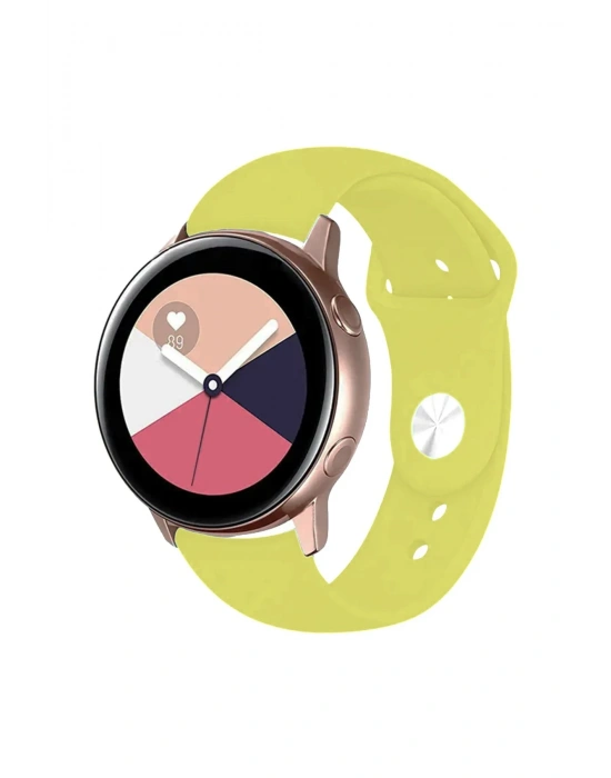 Newface Watch 20mm Klasik Kordon - Sarı