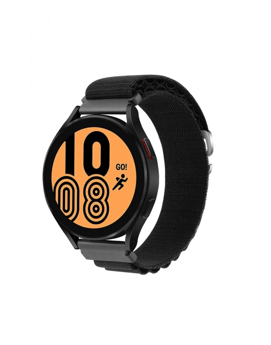 Newface Watch 20mm KR410 Kumaş Kordon - Siyah