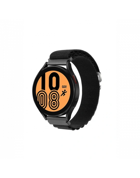 Newface Watch 20mm KR410 Kumaş Kordon - Siyah