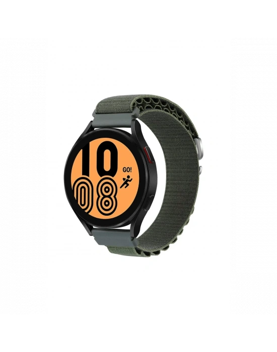 Newface Watch 20mm KR410 Kumaş Kordon - Yeşil