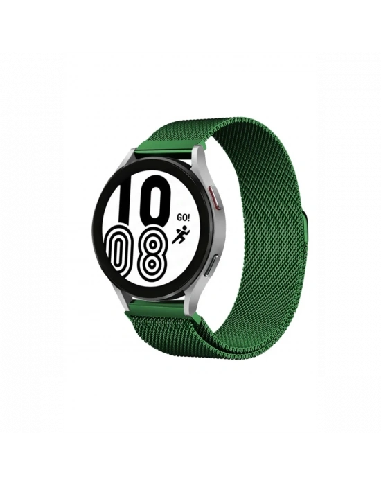 Newface Watch 20mm Metal Mıknatıslı Kordon - Haki Yeşil