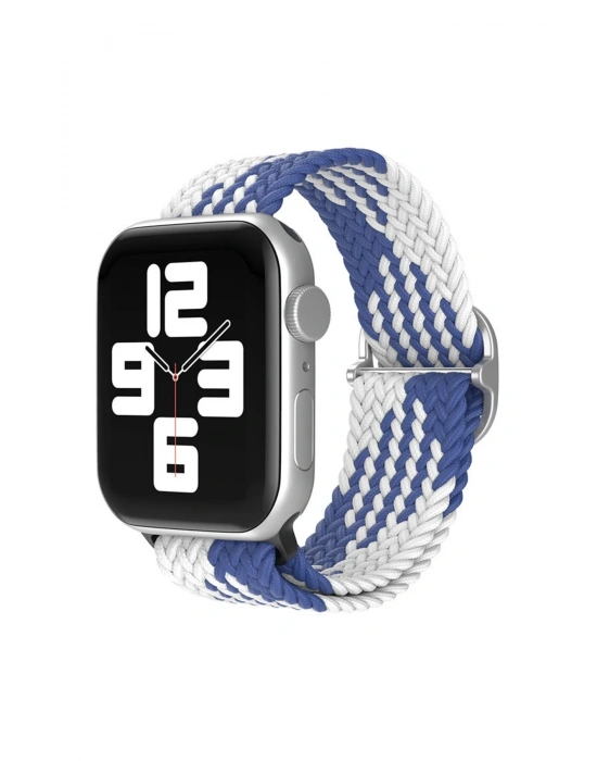 Newface Watch 20mm Star Kordon - Mavi-Beyaz