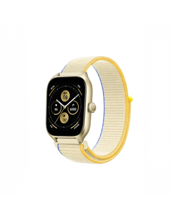 Newface Watch 22mm Hasırlı Cırtcırtlı Kordon - Beyaz