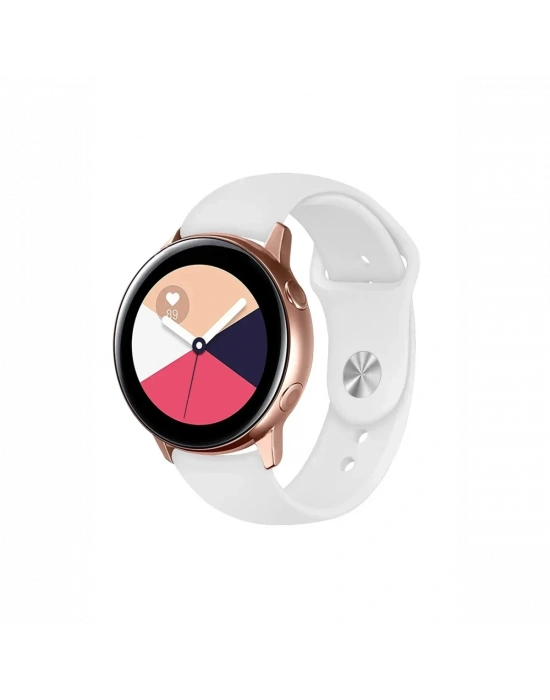 Newface Watch 22mm Klasik Kordon - Beyaz