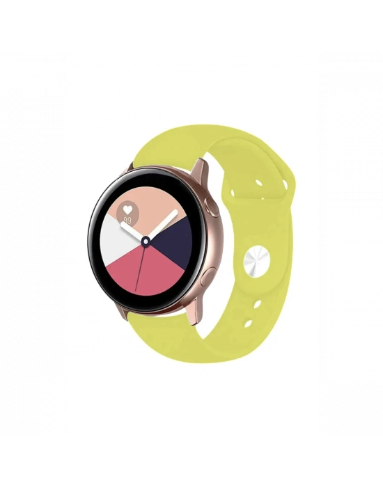 Newface Watch 22mm Klasik Kordon - Sarı