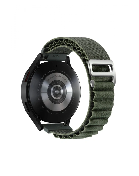 Newface Watch 22mm KR410 Kumaş Kordon - Yeşil