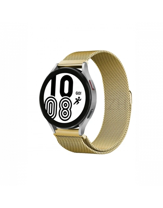 Newface Watch 22mm Metal Mıknatıslı Kordon - Gold