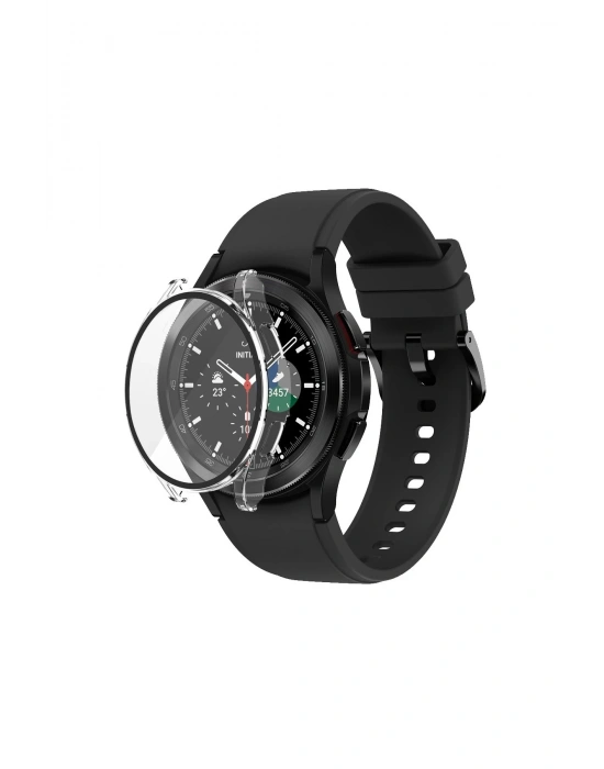 Newface Watch 5 44mm Wall Camlı Kasa Ekran Koruyucu - Şeffaf