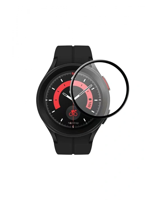 Newface Watch 5 Pro 45mm Polymer Nano Ekran Koruyucu - Şeffaf