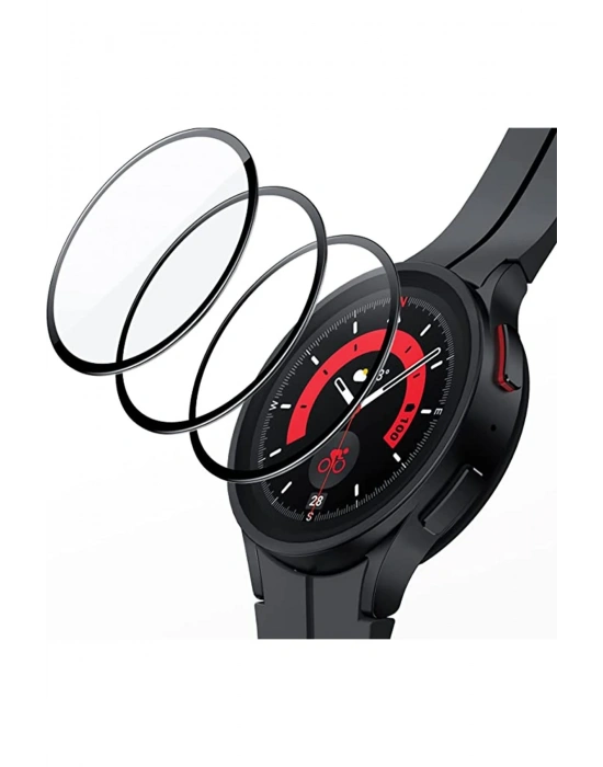 Newface Watch 5 Pro 45mm Polymer Nano Ekran Koruyucu - Şeffaf