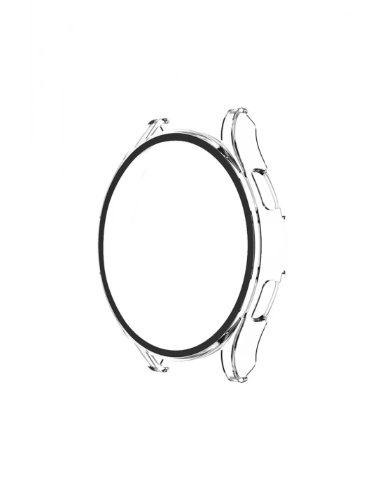 Newface Watch 5 Pro 45mm Wall Camlı Kasa Ekran Koruyucu - Şeffaf