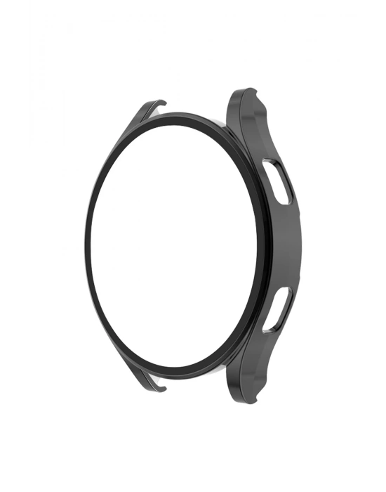 Newface Watch 5 Pro 45mm Wall Camlı Kasa Ekran Koruyucu - Siyah