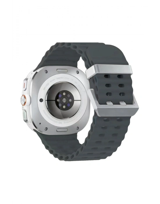 Newface Watch 7 Ultra KR417 Rug Silikon Kordon - Koyu Gri