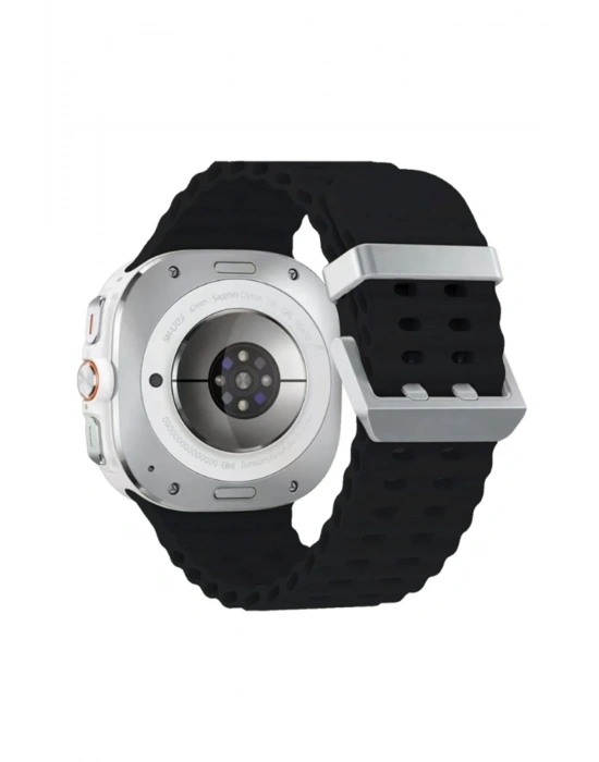 Newface Watch 7 Ultra KR417 Rug Silikon Kordon - Siyah