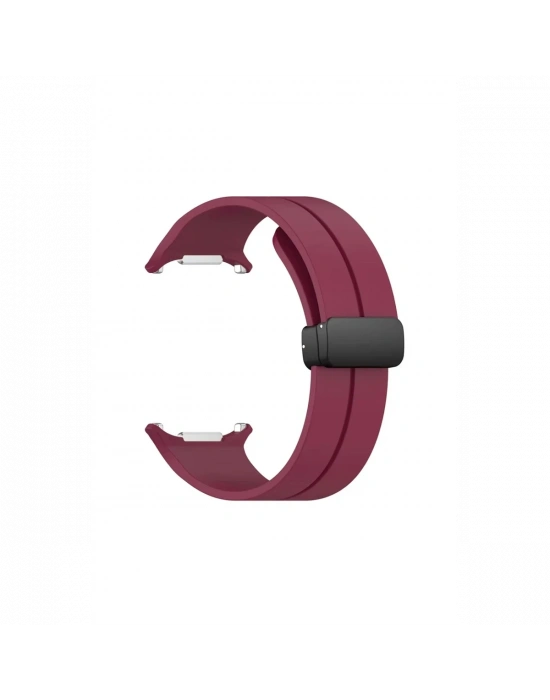 Newface Watch 7 Ultra KR418 Tender Silikon Kordon - Bordo