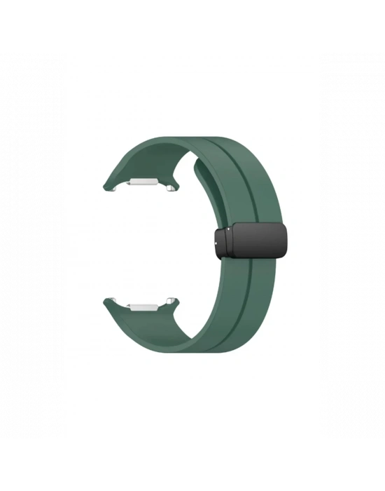 Newface Watch 7 Ultra KR418 Tender Silikon Kordon - Koyu Yeşil