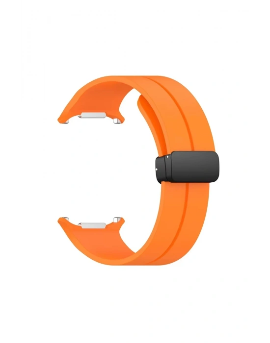 Newface Watch 7 Ultra KR418 Tender Silikon Kordon - Turuncu