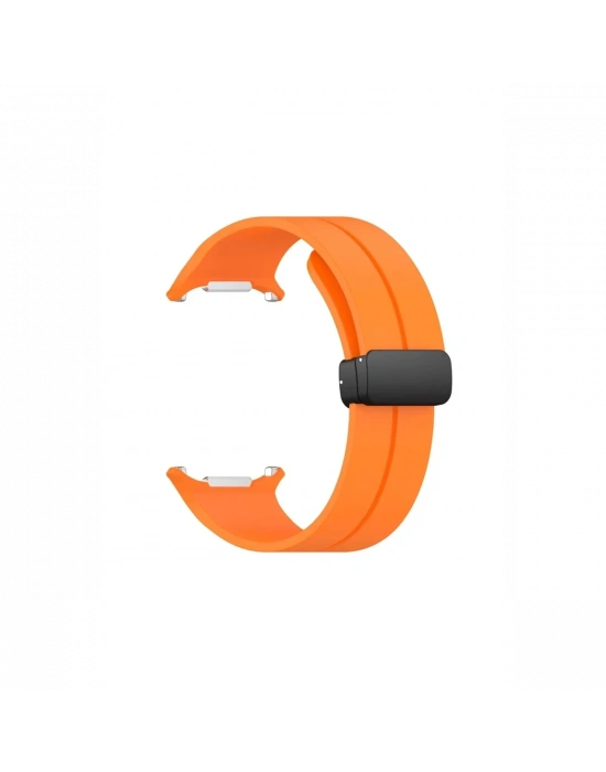 Newface Watch 7 Ultra KR418 Tender Silikon Kordon - Turuncu