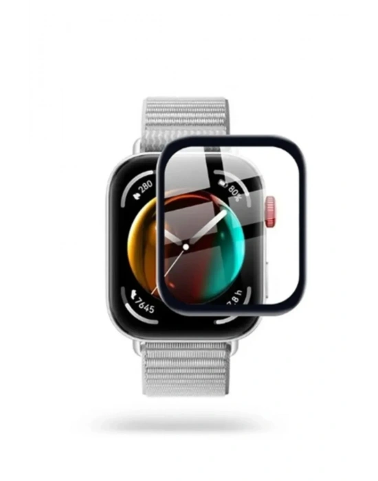 Newface Watch Fit 3 Polymer Nano Ekran Koruyucu - Şeffaf