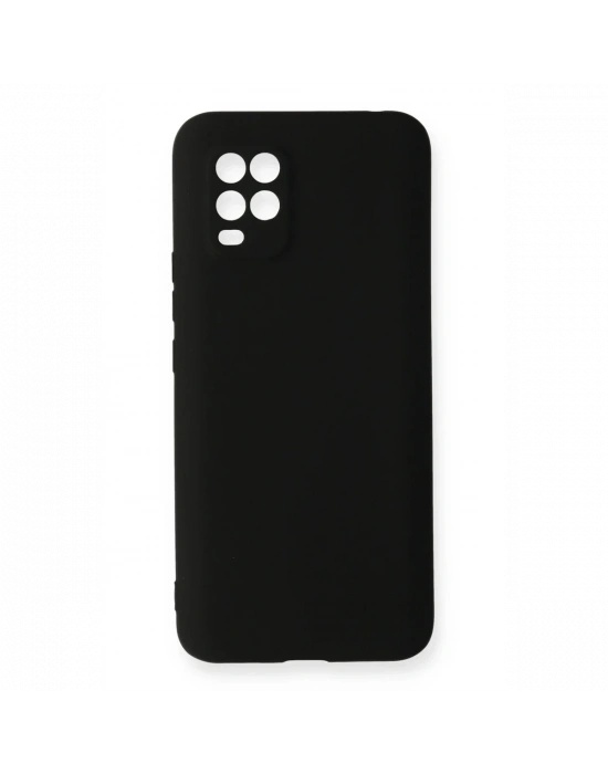 Newface Xiaomi Mi 10 Lite Kılıf First Silikon - Siyah