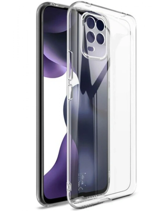 Newface Xiaomi Mi 10 Lite Kılıf Lüx Şeffaf Silikon - Şeffaf