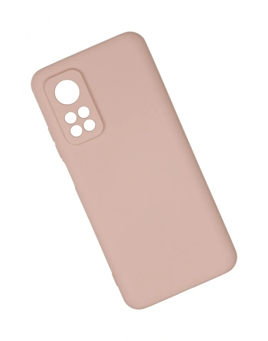 Newface Xiaomi Mi 10T Kılıf Nano içi Kadife Silikon - Pudra