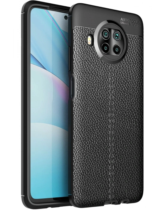 Newface Xiaomi Mi 10T Lite Kılıf Auto Focus Kapak - Siyah