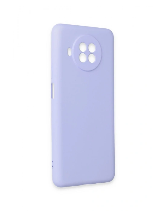 Newface Xiaomi Mi 10T Lite Kılıf Nano içi Kadife Silikon - Lila