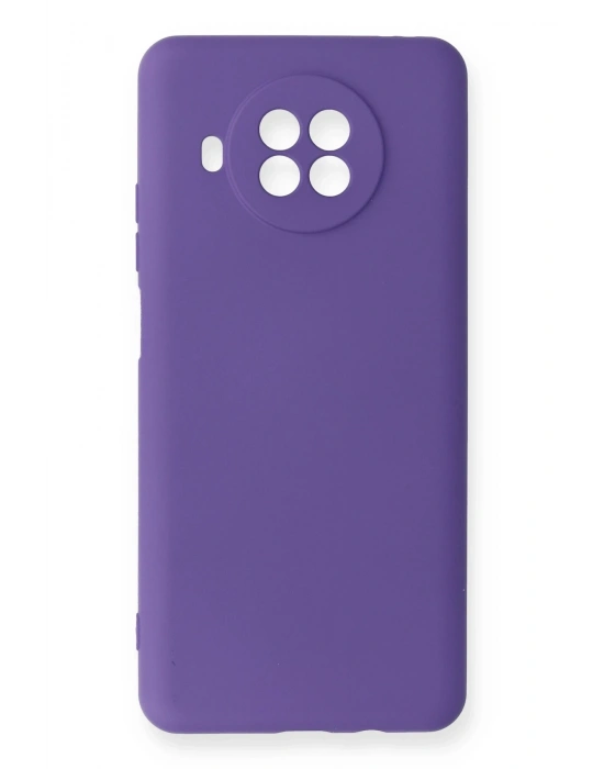 Newface Xiaomi Mi 10T Lite Kılıf Nano içi Kadife Silikon - Mor