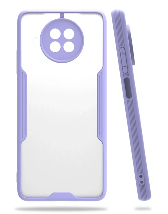 Newface Xiaomi Mi 10T Lite Kılıf Platin Silikon - Lila